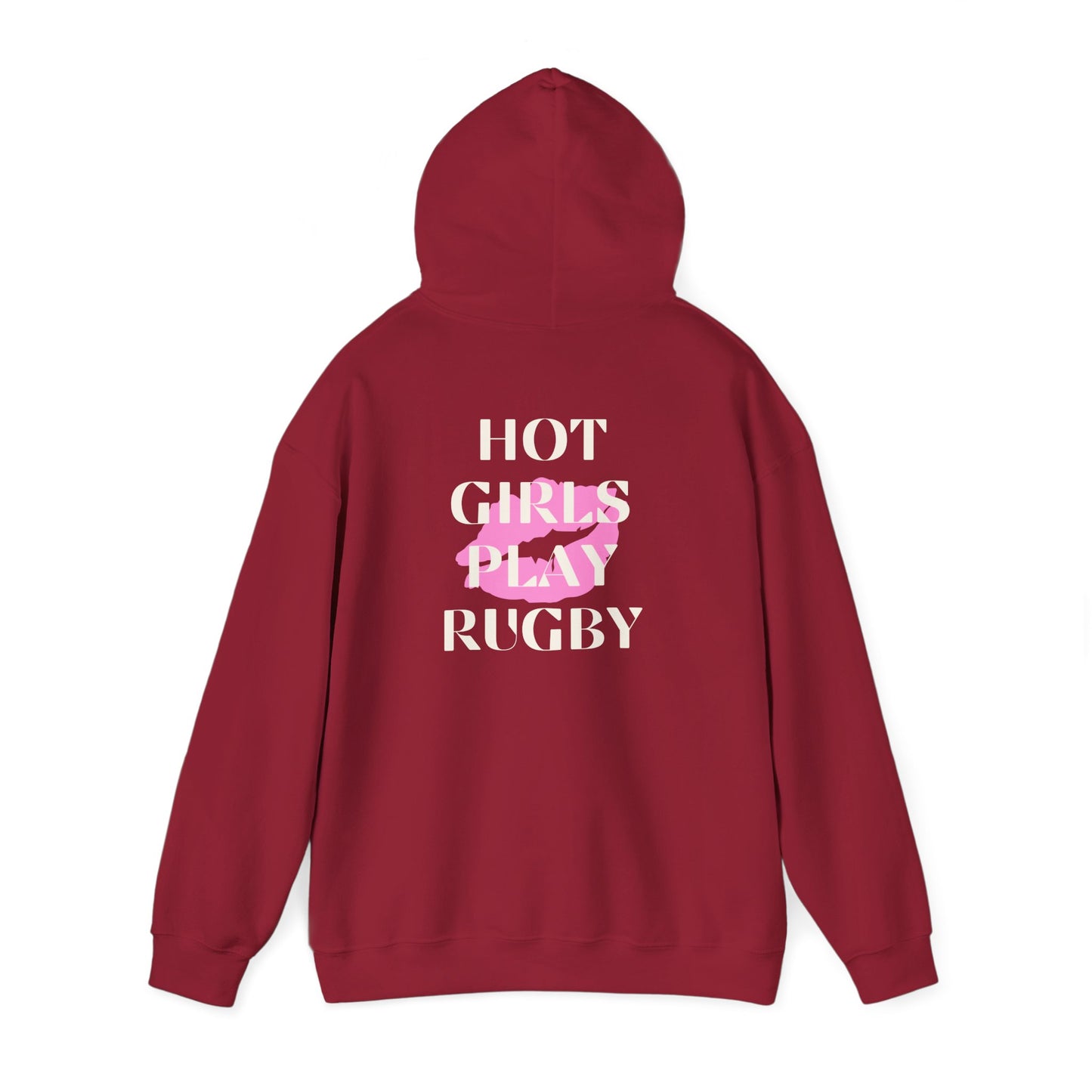 HOT GIRLS PLAY RUGBY HOODIE
