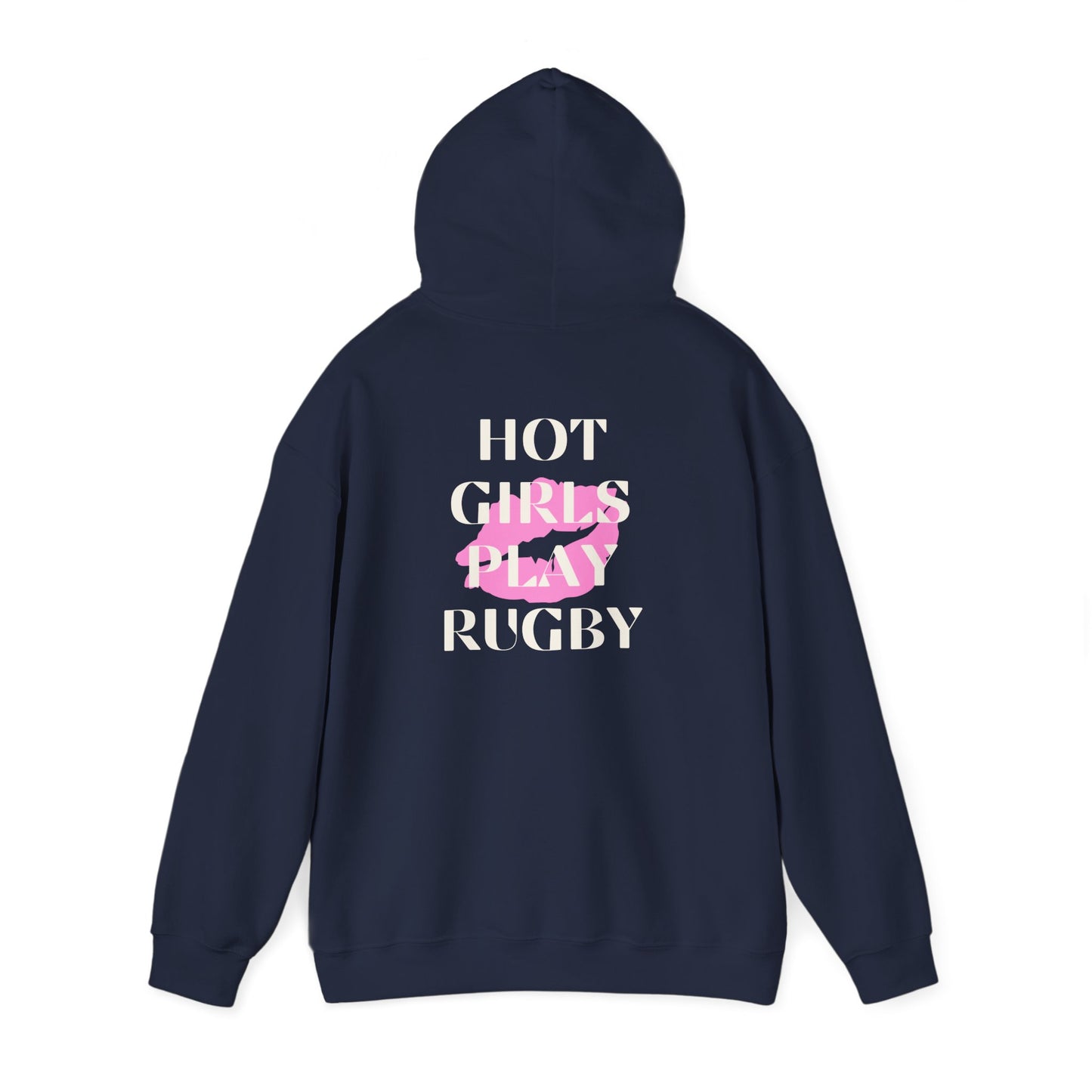 HOT GIRLS PLAY RUGBY HOODIE