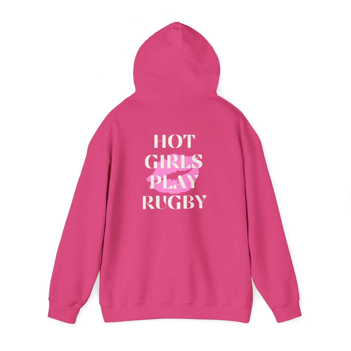 HOT GIRLS PLAY RUGBY HOODIE