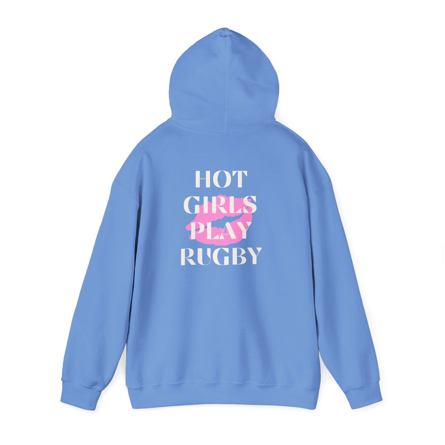 HOT GIRLS PLAY RUGBY HOODIE