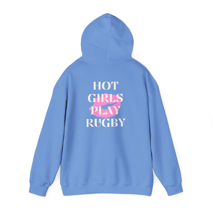 HOT GIRLS PLAY RUGBY HOODIE