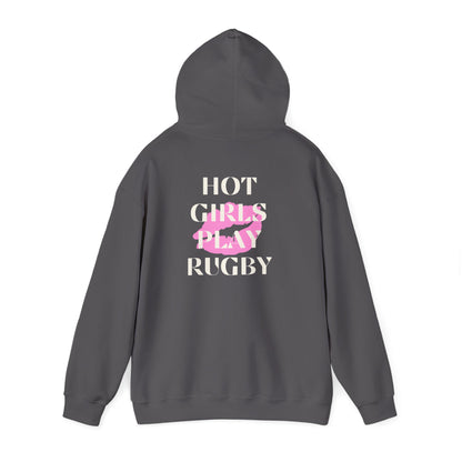 HOT GIRLS PLAY RUGBY HOODIE